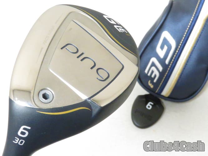 PING Womens G Le3 Hybrid 30  6H ULT250 LITE Ladies Flex +Cover LEFT LH  MINT