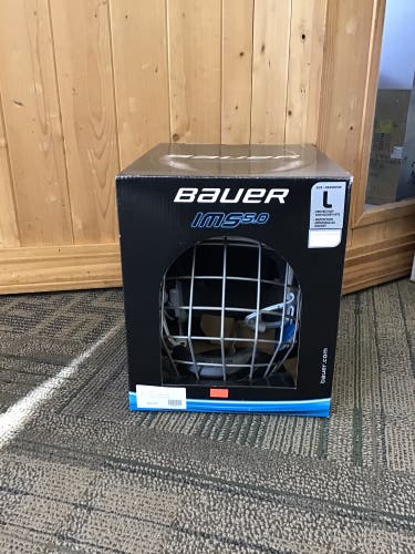 Large Bauer IMS 5.0 Helmet (New)