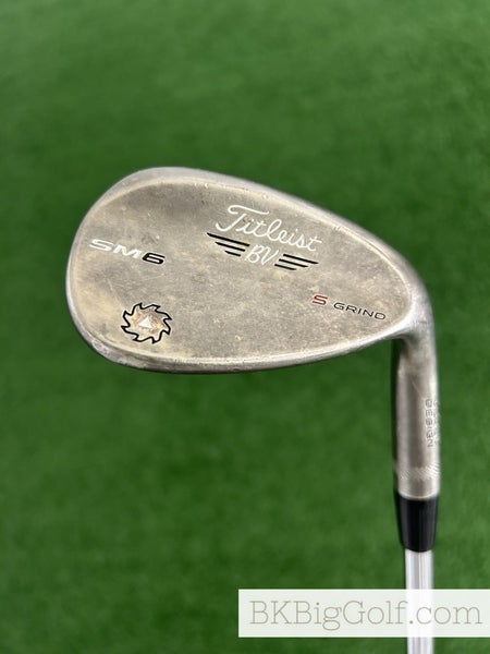 Titleist Vokey SM6 Brushed Steel 56 Degree Wedge / Wedge Flex