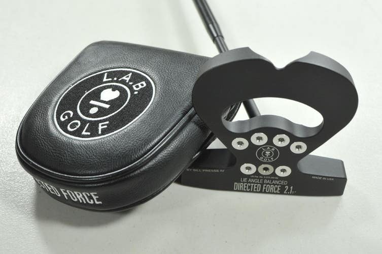 LAB Golf Directed Force 2.1 34.5" 70* Putter RH Steel with Head Cover # 211170