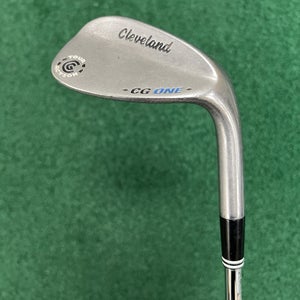 Cleveland CG One Tour Action 56 12Sand Wedge SW Steel Shaft Wedge Flex MRH