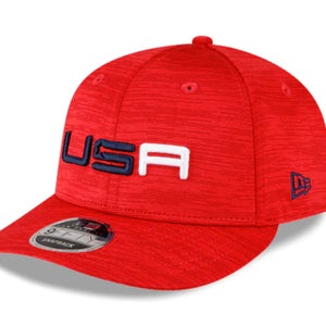 NEW Men's New Era Red 2023 Ryder Cup Sunday Round LP 9FIFTY Snapback Hat