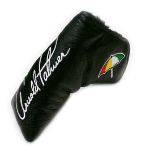 NEW PRG Arnold Palmer Genuine Leather Black Blade Putter Golf Headcover