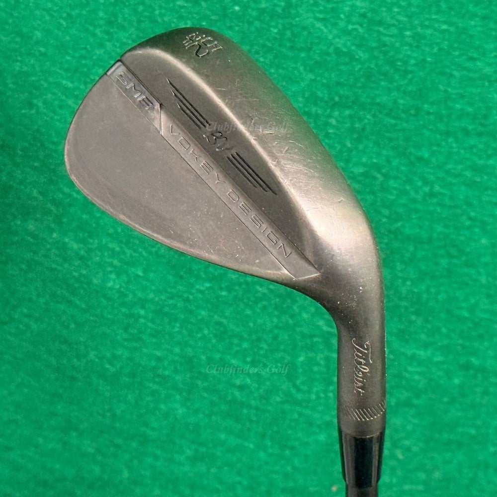 Titleist Vokey SM8 Jet Black 52-12F 50 Gap Wedge DG S400 TI Onyx