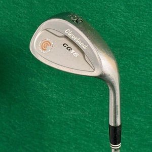 Cleveland CG16 Satin Chrome 56-14 56 Sand Wedge Stepped Steel Wedge Flex