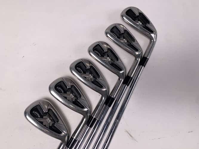 Callaway X-22 Tour Iron Set 5-PW Project X 5.0 Regular Steel Mens RH +1/2"