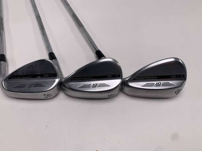 Titleist Vokey SM10 Tour Chrome Wedge Set 52* 8 | 56* 10 | 60* 4 SM10 Wedge RH