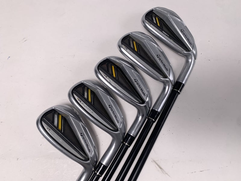 TaylorMade RocketBladez Iron Set 6-PW RocketFuel 65g Regular Graphite Mens RH