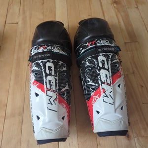 Junior CCM JetSpeed FT680 13" Shin Pads (Used)