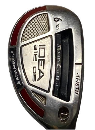 Adams Idea A12 OS 6 Iron Hybrid 28 1*F RH 60g ProLaunch Blue Regular 38 New Grip