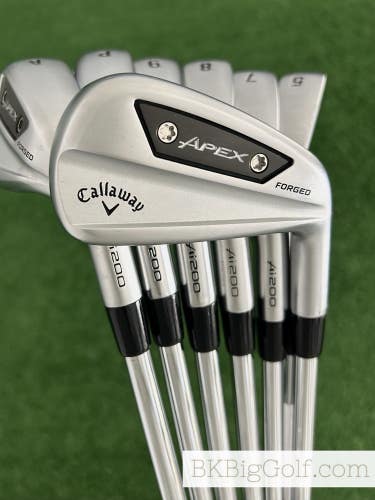Callaway Apex Ai200 24 Forged Iron Set 5-A / Dynamic Gold 115 Stiff