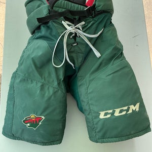 Wild Senior Large CCM HP45X Hockey Pants Pro Stock (Used) 4670