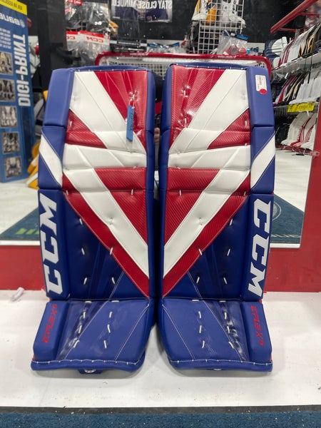 CCM E-Flex 5 pro 32+1 intermediate goalie pads