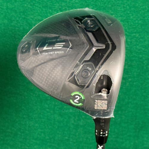 NEW Cobra DS-ADAPT LS 10.5 Driver Denali Frost Black 6.5 Extra Stiff w/ HC