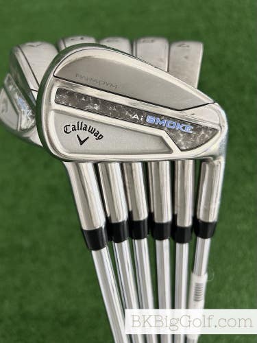Callaway Paradym Ai Smoke Iron Set 6-A / True Temper Elevate 95 Regular