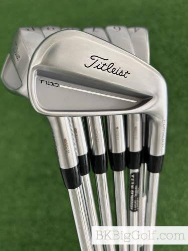 Titleist T100 25 Forged Iron Set 4-P / Project X LZ 6.0 Stiff