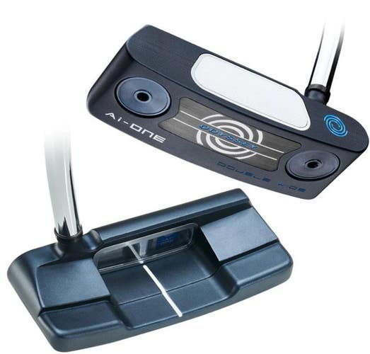 Odyssey Ai-ONE Double Wide DB Double Bend Putter Right Hand 35" w/ Cover NEW!