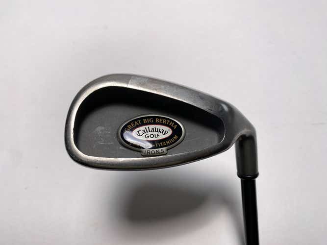 Callaway Big Bertha Tungsten Titanium Pitching Wedge PW RCH 96 Light Graphite RH