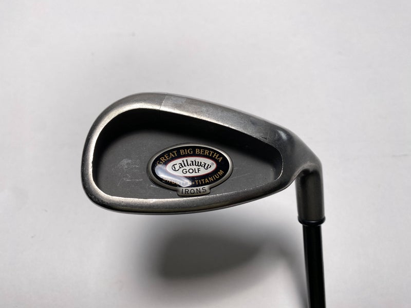 Callaway Big Bertha Tungsten Titanium Pitching Wedge PW RCH 96 Light Graphite RH