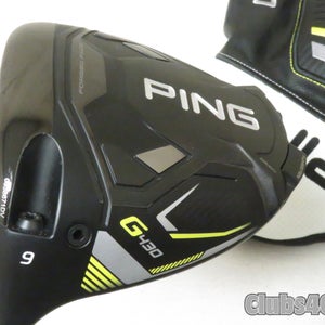 PING G430 LST Driver 9° TOUR 2.0 Black 65 Stiff Flex +Cover .. LEFT LH   LooK