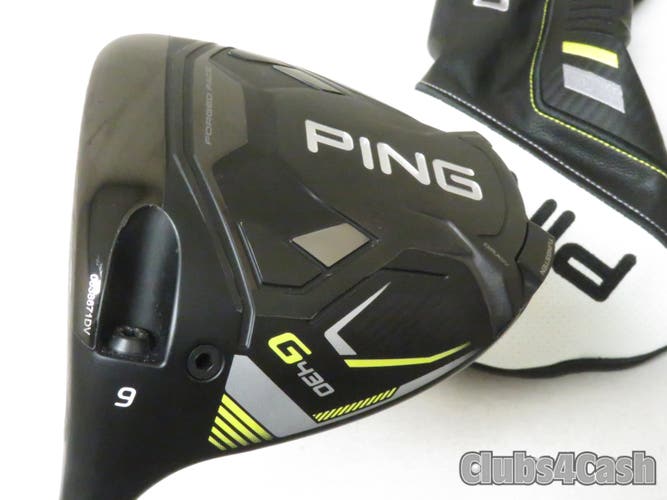 PING G430 LST Driver 9 TOUR 2.0 Black 65 Stiff Flex +Cover .. LEFT LH   LooK