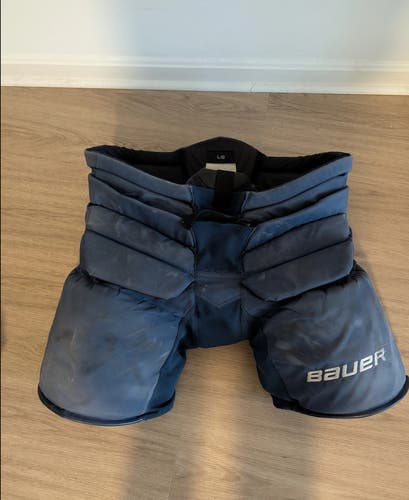 Vanecek Capitals  Pro Return Large Bauer Supreme Goalie Pants