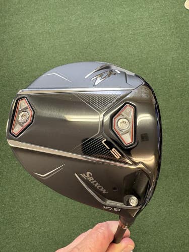 New Srixon Zxi 10.5 Deg LS W/ Hzrdus 6.0 Silver Stiff Flex