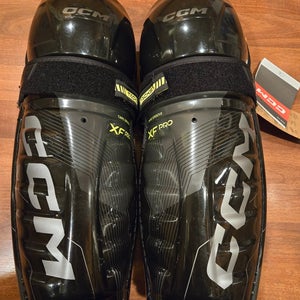 Senior CCM Tacks XF Pro 14" Shin Pads Pro Stock (New)