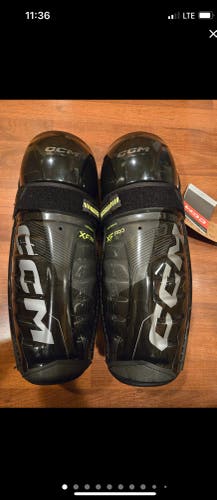 Senior CCM Tacks XF Pro 14" Shin Pads Pro Stock (New)
