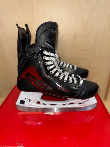 CCM Jetspeed FT8 Skates Wide Width Size 10.5