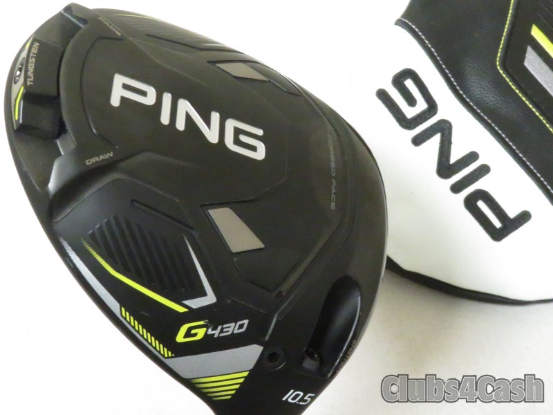 PING G430 LST Driver 10.5° Alta CB 55 Black Stiff Flex +Cover