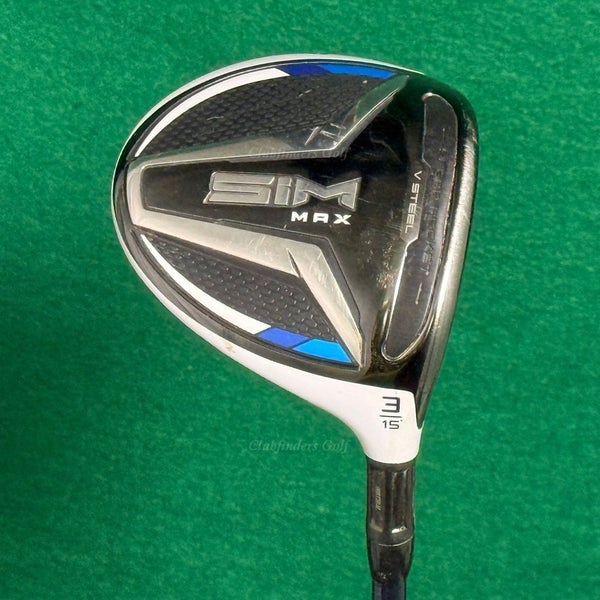 TaylorMade SIM Max 15 Fairway 3 Wood Fujikura Ventus Blue 6-S Graphite Stiff