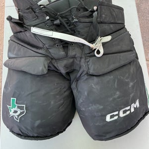 CCM HPG 14C Goalie Pants Pro Stock Fit 1 Dallas Stars 9476