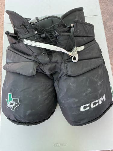 CCM HPG 14C Goalie Pants Pro Stock Fit 1 Dallas Stars 9476