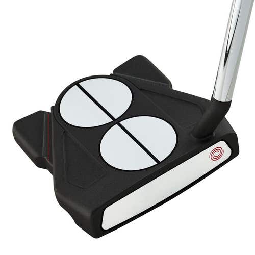 ODYSSEY 2022 TEN RED 2-BALL SLANT LINED PUTTER 35 IN STROKE LAB 3GEN RED