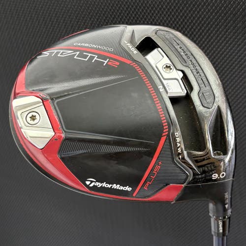 TAYLORMADE STEALTH 2 PLUS DRIVER (9 DEGREE) + HEADCOVER