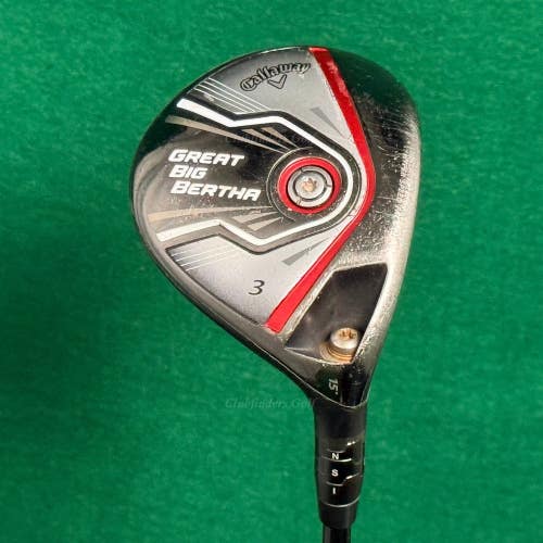 Callaway Great Big Bertha 2015 15 Fairway Wood 3 Kuro Kage 50G Stiff *Dent*