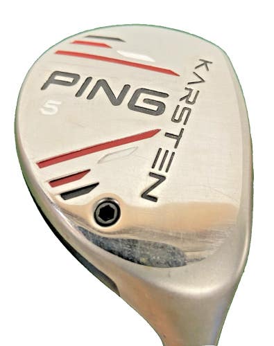 Ping Karsten 5 Hybrid 26* RH TFC 80 Senior Graphite 38" New Midsize Grip Nice