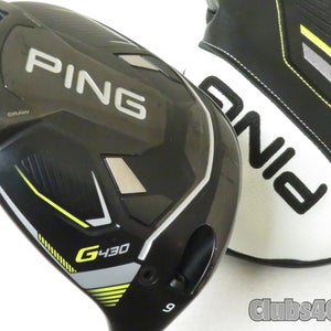 PING G430 Max Driver 9 Alta CB 55 Black Stiff Flex +Cover .. Near MINT