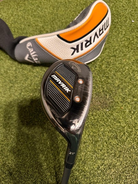 Callaway Mavrik Max 4 21* Hybrid, Catalyst Regular Flex, RH
