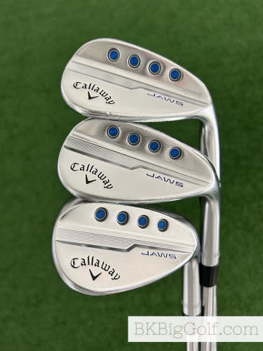 Callaway Jaws Chrome 3 Wedge Set (50, 54, & 60 Degrees)