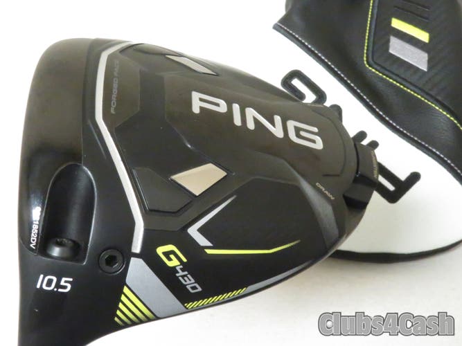 PING G430 Max Driver 10.5 TOUR 2.0 Black 65 Stiff +Cover .. LEFT LH  Near MINT