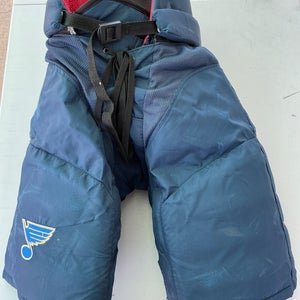 Blues Senior Medium CCM HP45 Hockey Pants Pro Stock (Used) 3275
