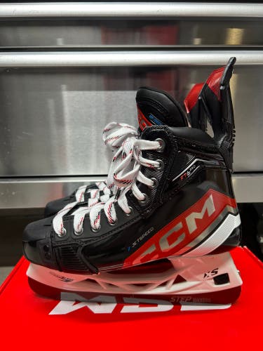 CCM JetSpeed FT6 Pro Hockey Skates Size 5 NCAA Pro Stock 247mm Tapered Fit (New)