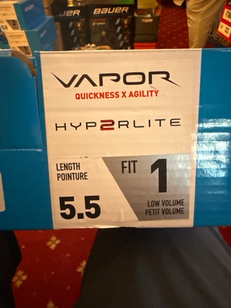 2023 Bauer Vapor Hyperlite 2 Hockey Skates Size 5.5 (New) *no blades*