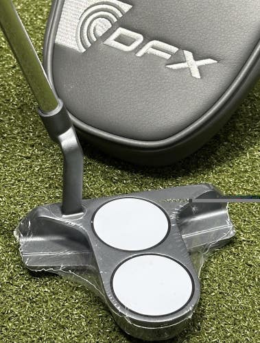 Odyssey DFX 2-Ball Blade CH Crank Hosel Blade Putter 35" w/ Headcover RH NEW!