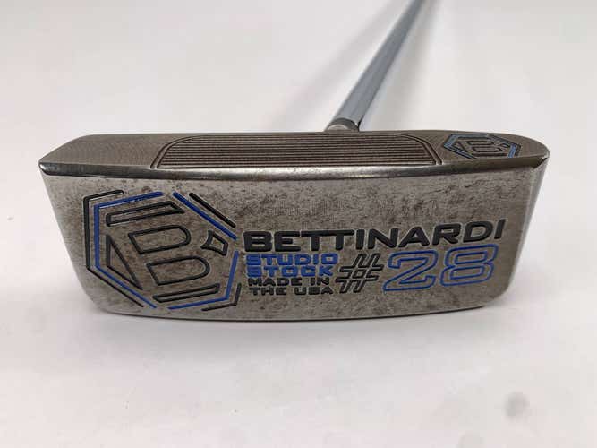 Bettinardi Studio Stock 28 Center Shaft Putter 35" Mens RH