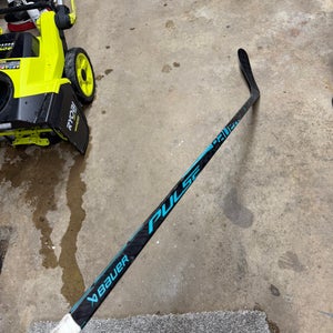 Senior Bauer Pulse Left Hand Hockey Stick P92 87 Flex (Used) + Bauer flylite