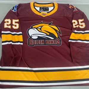 Caledon Golden Hawks XL game jersey #25