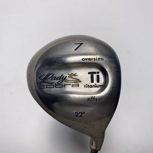Cobra Lady Cobra Oversize Offset 7 Fairway Wood 22* Titanium Ladies RH